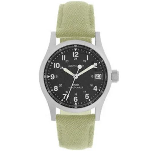 Khaki Field 33 mm: Stainless steel & Canvas - H69319933 Hamilton Khaki Field H69319933