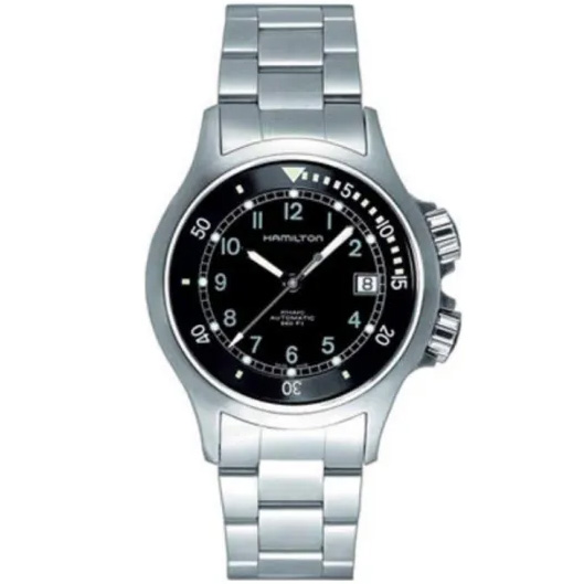 Khaki Navy 40 mm: Stainless steel - H77515133 Hamilton Khaki Navy H77515133