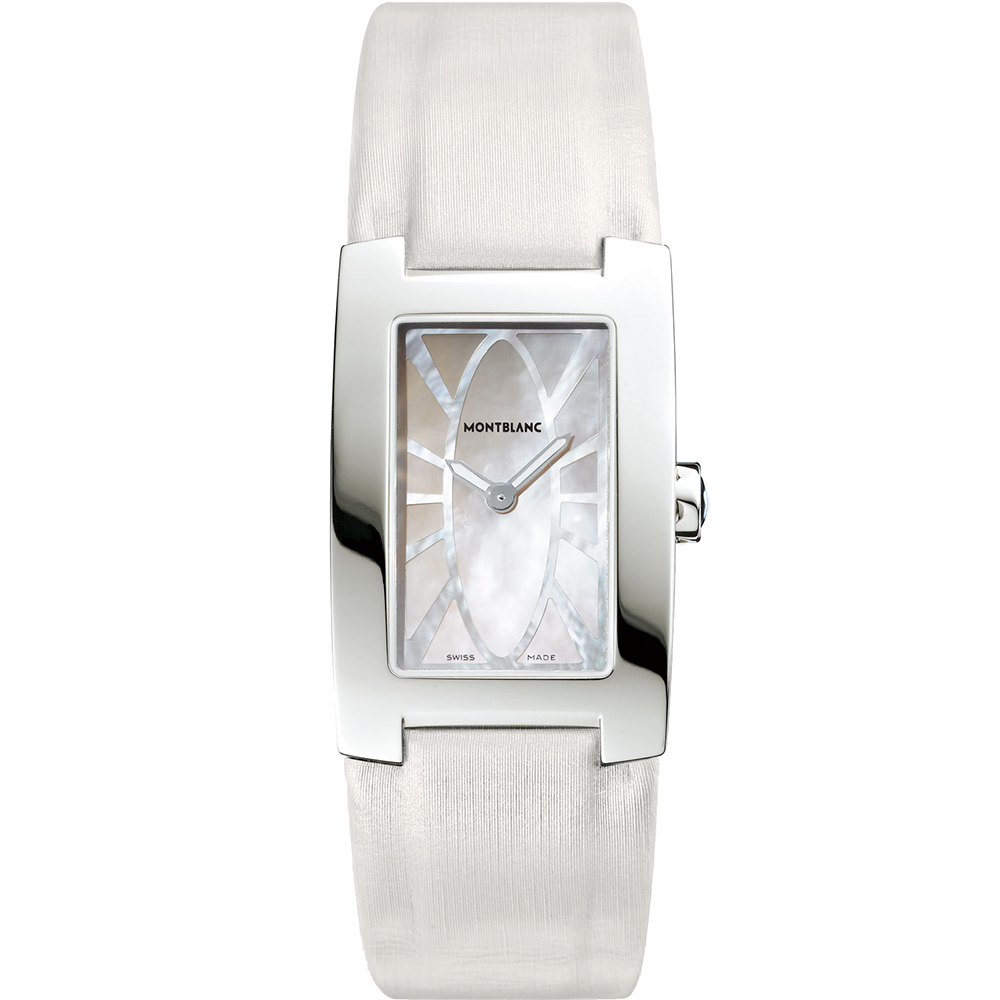 Profile Elegance 23 x 35 mm: Stainless steel & Satin - MB105862 Montblanc Silhouette Mb105862