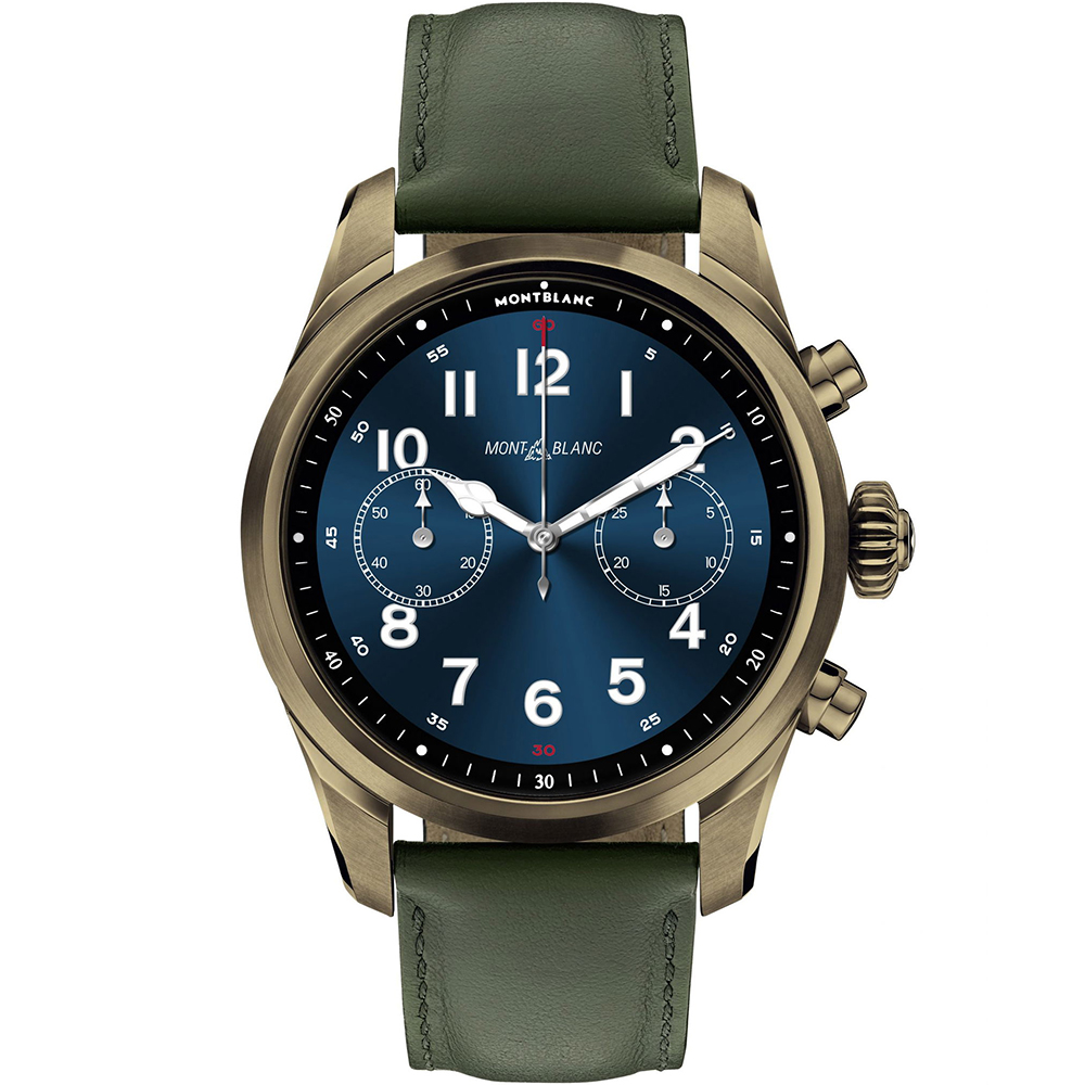 Summit 2+ 43.5 mm: Bronze & Leather - MB127679 Montblanc Summit Mb127679
