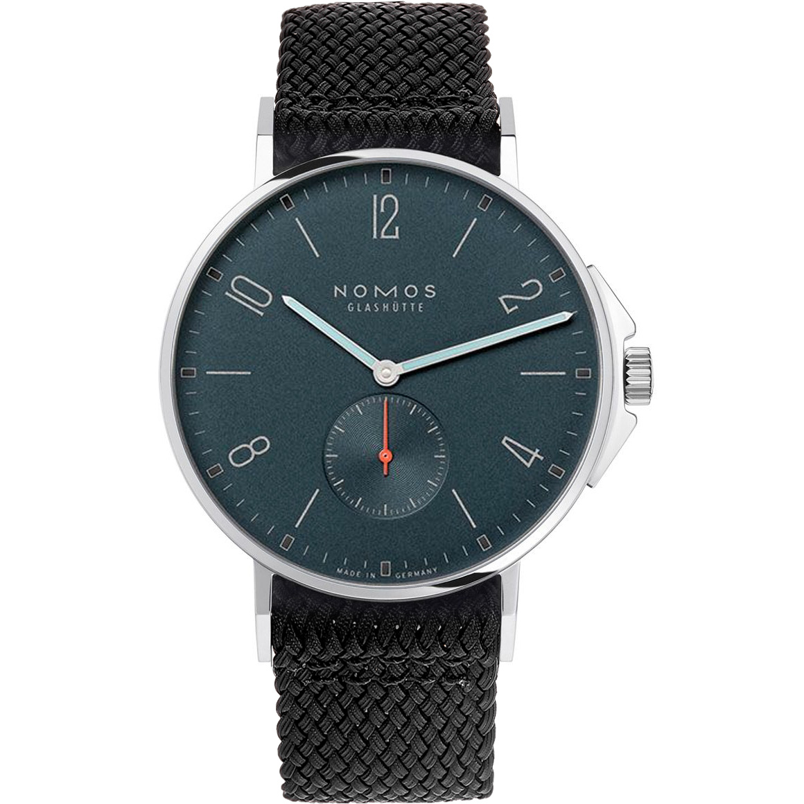 Ahoi Atlantic ZEIT Sonderedition 40 mm: Stainless steel & Textile - 552.DZ Nomos Ahoi 552 Dz