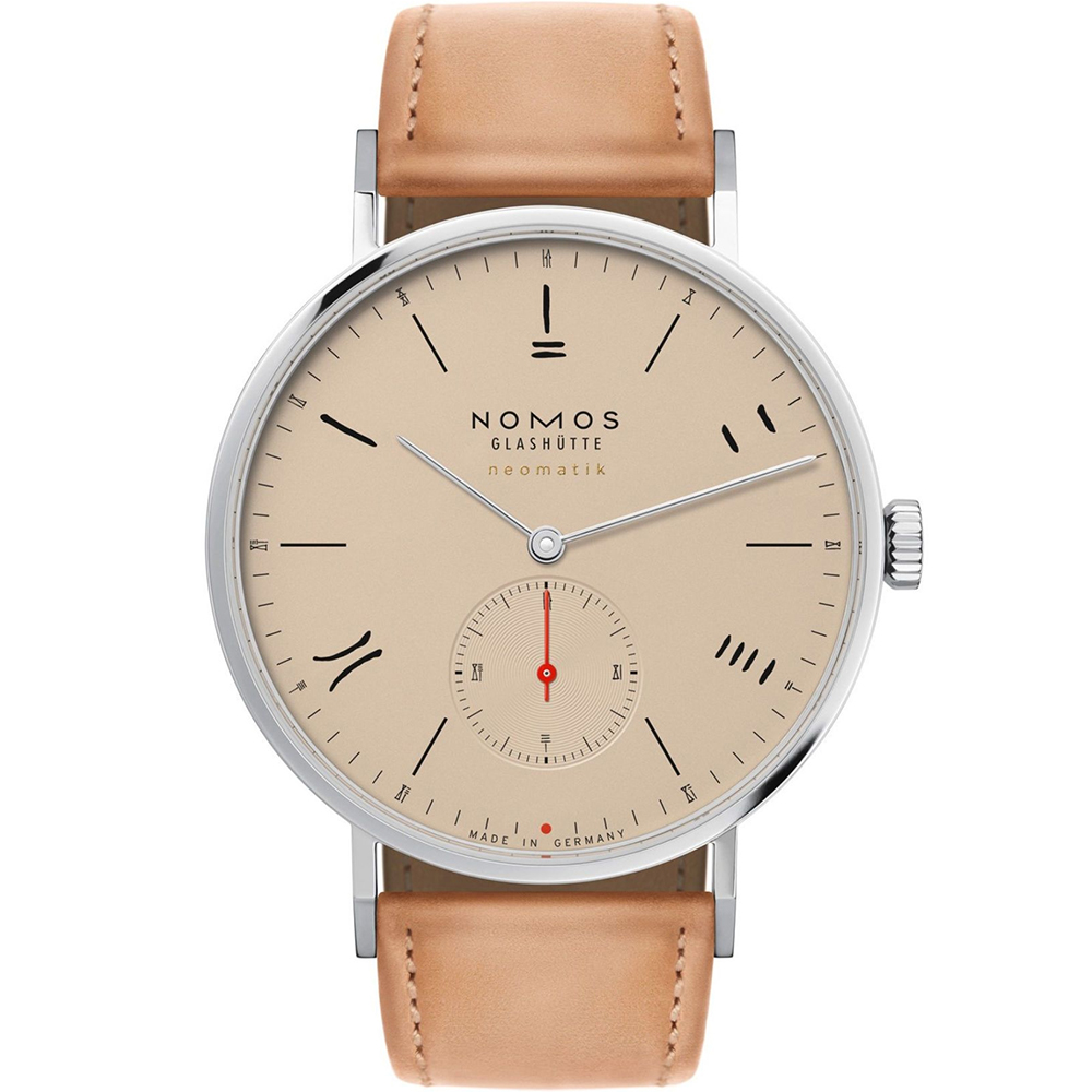 Tangente Neomatik 39 Red Dot 2019 Commemorative Edition 38.5 mm: Stainless steel & Leather - 140.S3 Nomos Tangente 140 S3