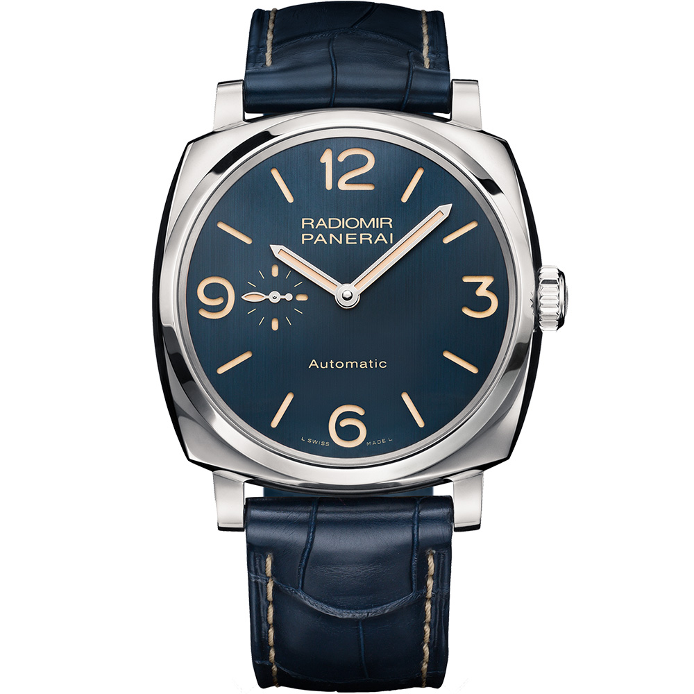 Radiomir 1940 Bucherer 45 mm: Stainless steel & Leather - PAM00694 Panerai Radiomir 1940 Pam00694